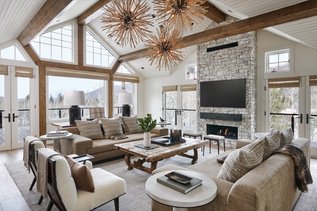 Aspen Renovation interior designed by Paul Lauren Designs, Aspen, Colorado