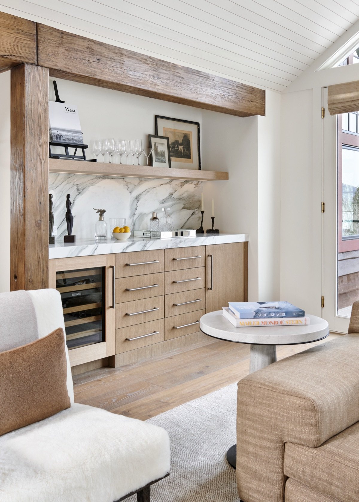 Aspen Renovation interior designed by Paul Lauren Designs, Aspen, Colorado, view 6
