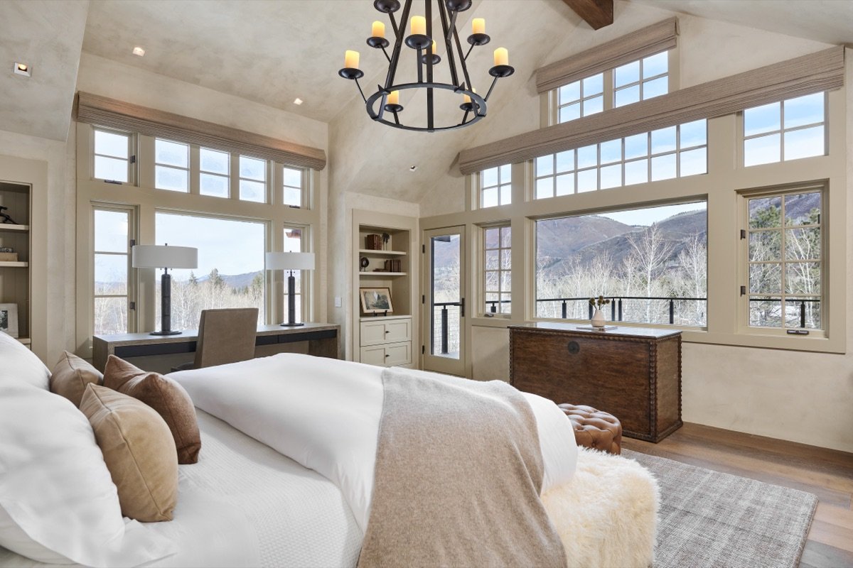 Aspen Renovation interior designed by Paul Lauren Designs, Aspen, Colorado, view 9