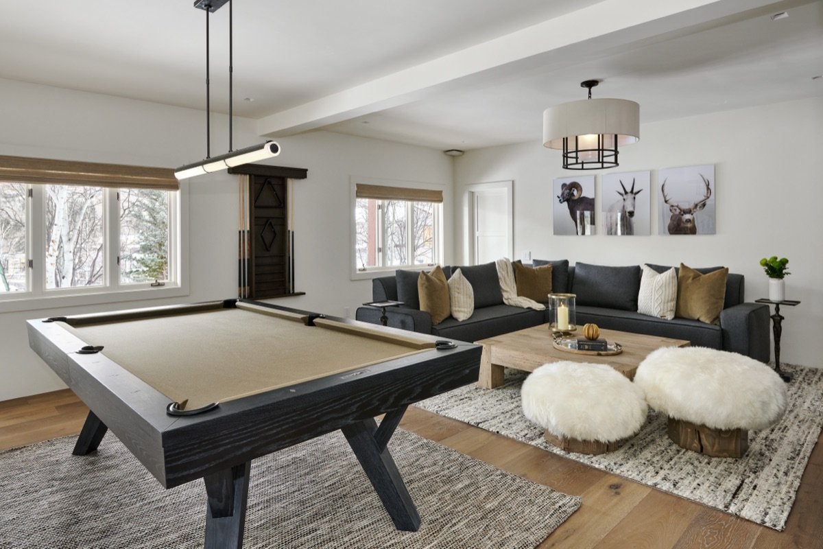 Aspen Renovation interior designed by Paul Lauren Designs, Aspen, Colorado, view 15