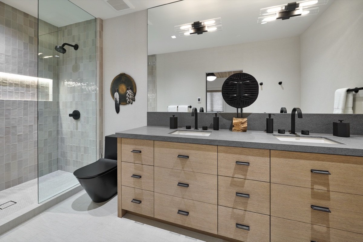 Aspen Renovation interior designed by Paul Lauren Designs, Aspen, Colorado, view 22