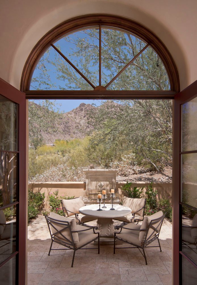 Biltmore Residence living room designed by Paul Lauren Designs, Phoenix, Arizona