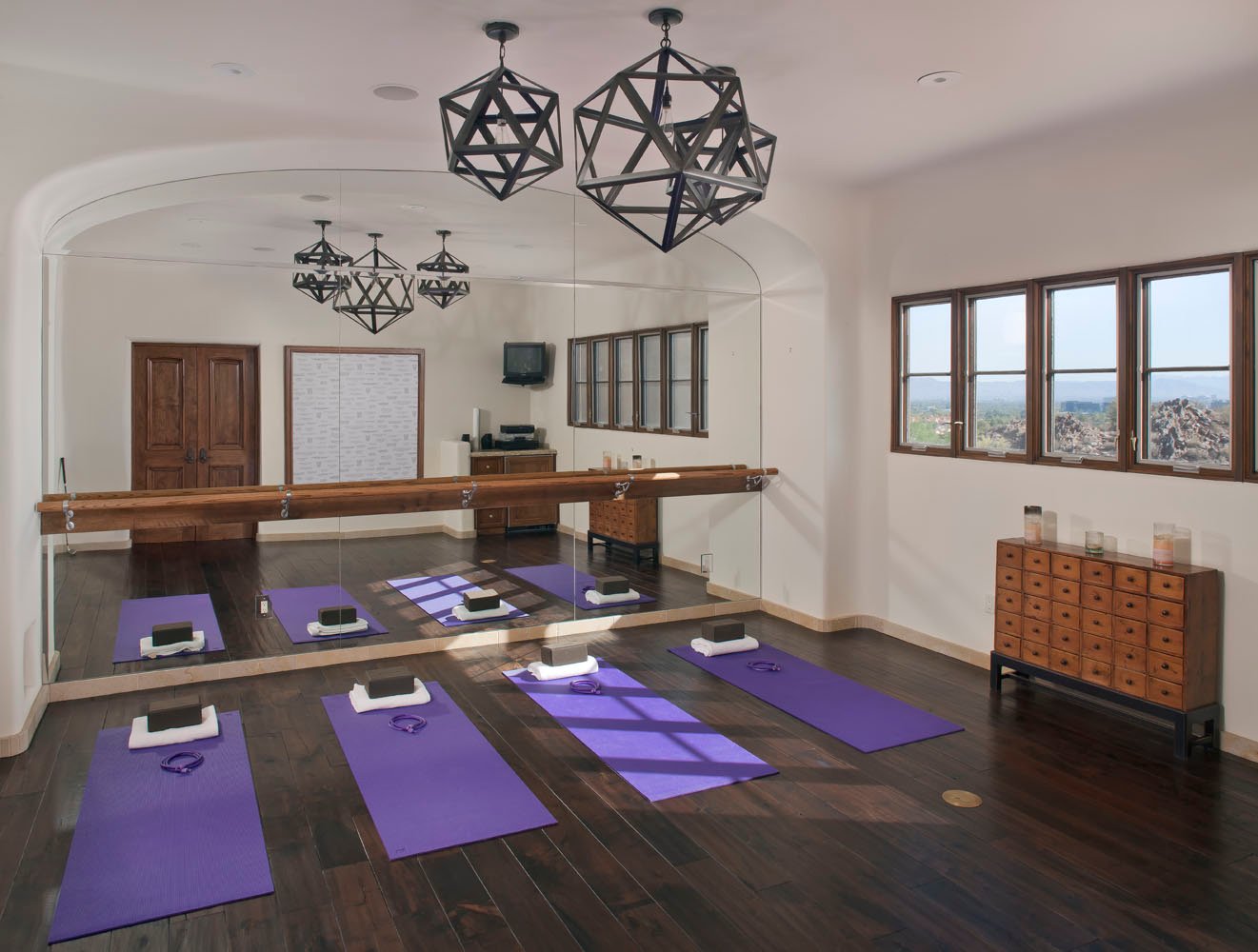 Biltmore Residence wellness room designed by Paul Lauren Designs, Phoenix, Arizona