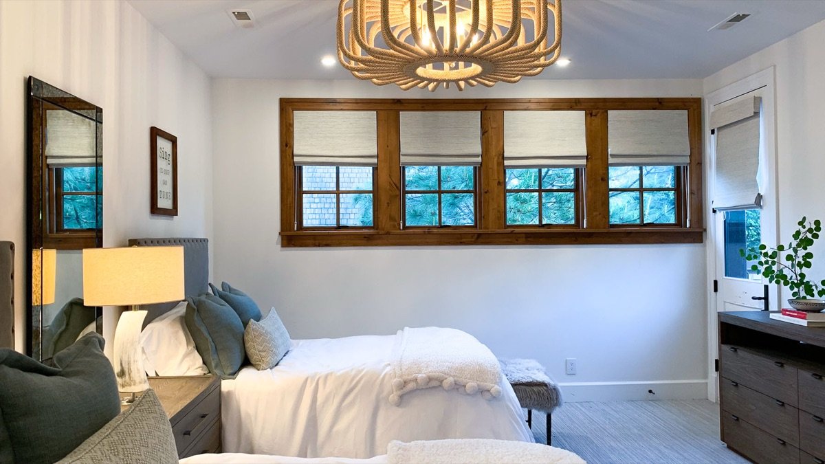 Cabin on the Fairway interior designed by Paul Lauren Designs, Coeur d'Alene Lake, Idaho, view 26