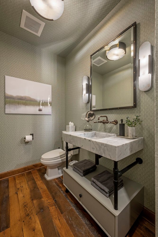 Cabin on the Lake interior designed by Paul Lauren Designs, Coeur d'Alene Lake, Idaho, view 13