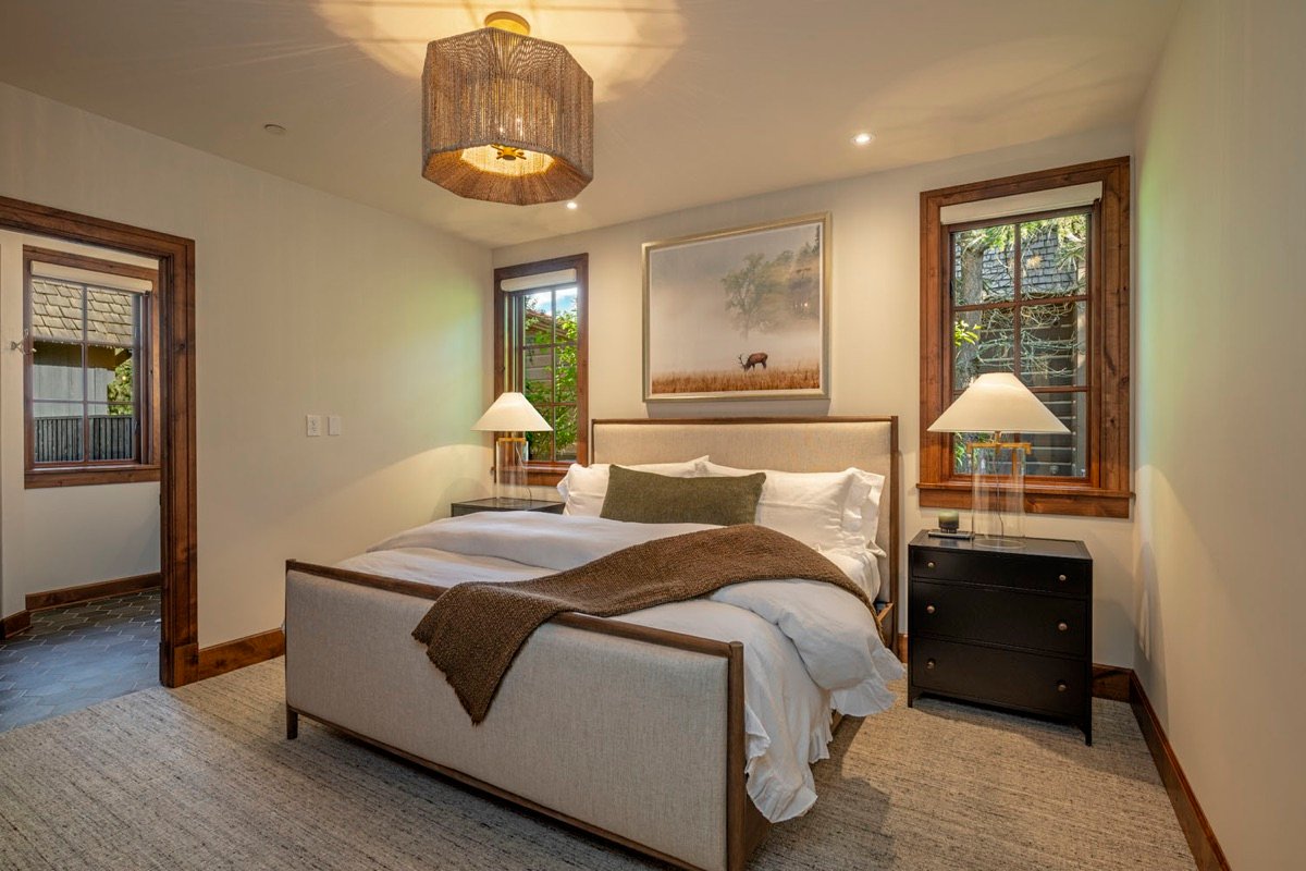 Cabin with a View view designed by Paul Lauren Designs, Coeur d'Alene Lake, Idaho
