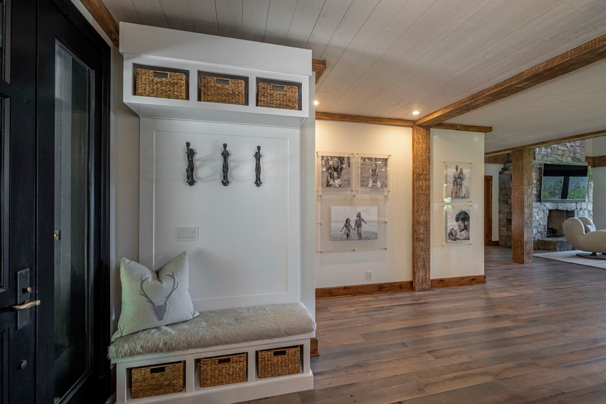 Cabin with a View view designed by Paul Lauren Designs, Coeur d'Alene Lake, Idaho