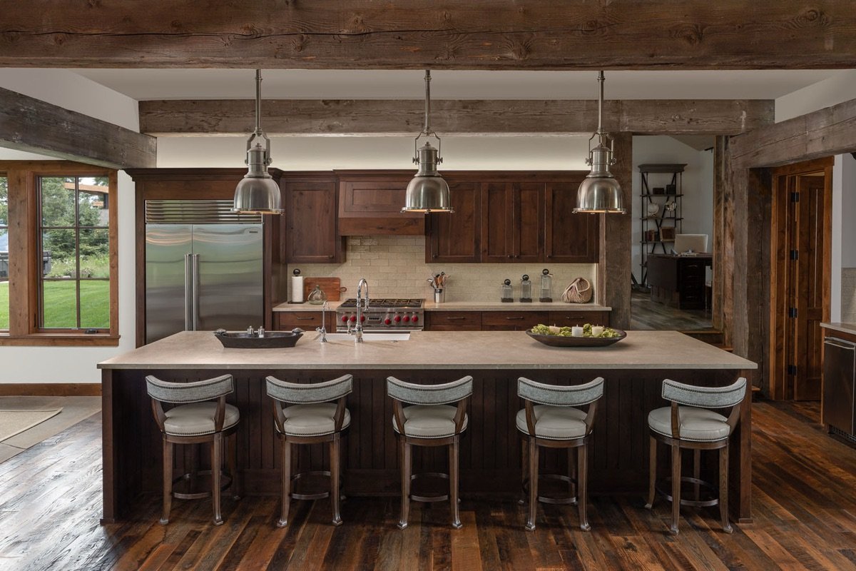 CDA Lakehouse interior designed by Paul Lauren Designs, Coeur d'Alene, Idaho, view 4