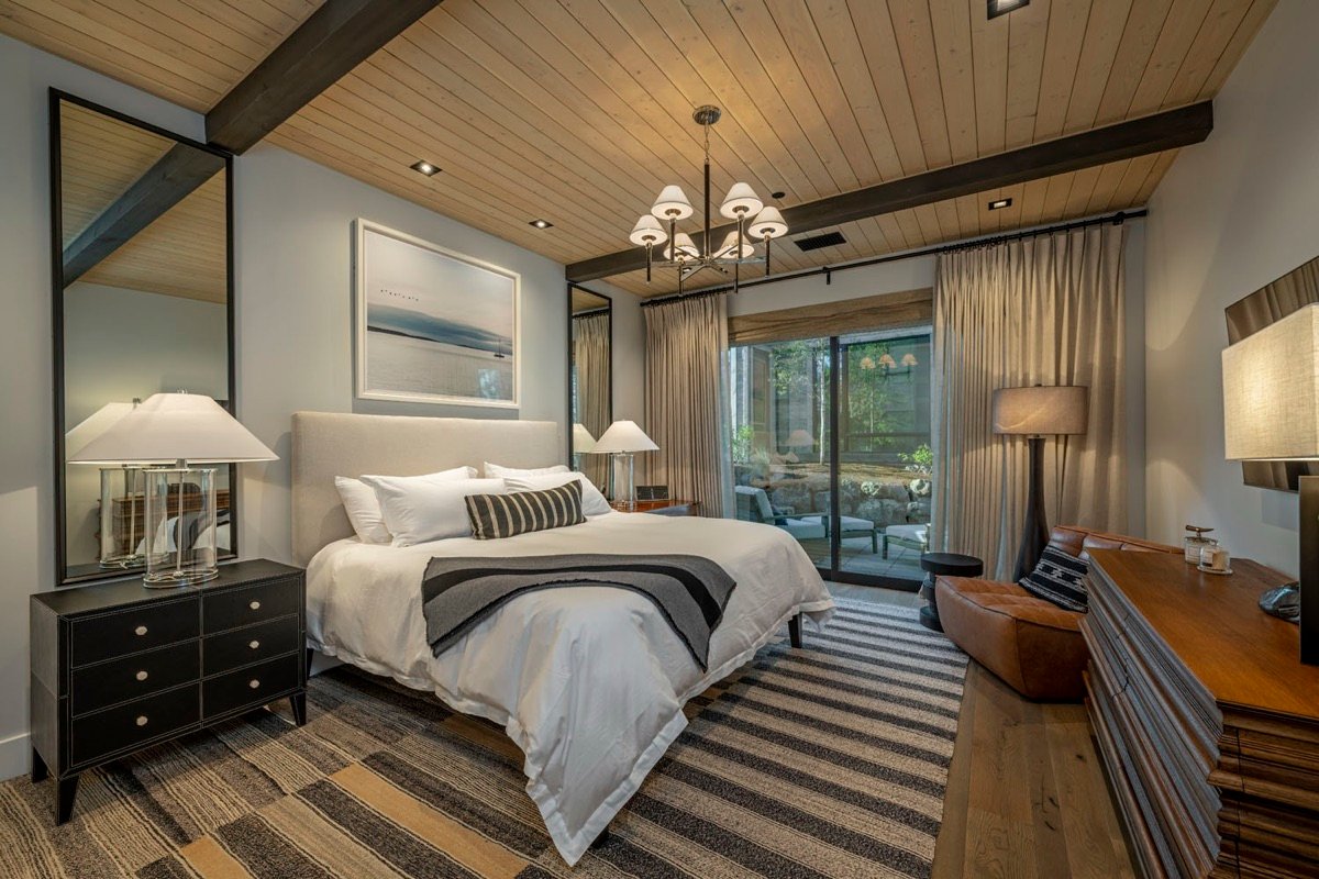 Gozzer Flats interior designed by Paul Lauren Designs, Coeur d'Alene Lake, Idaho, view 7