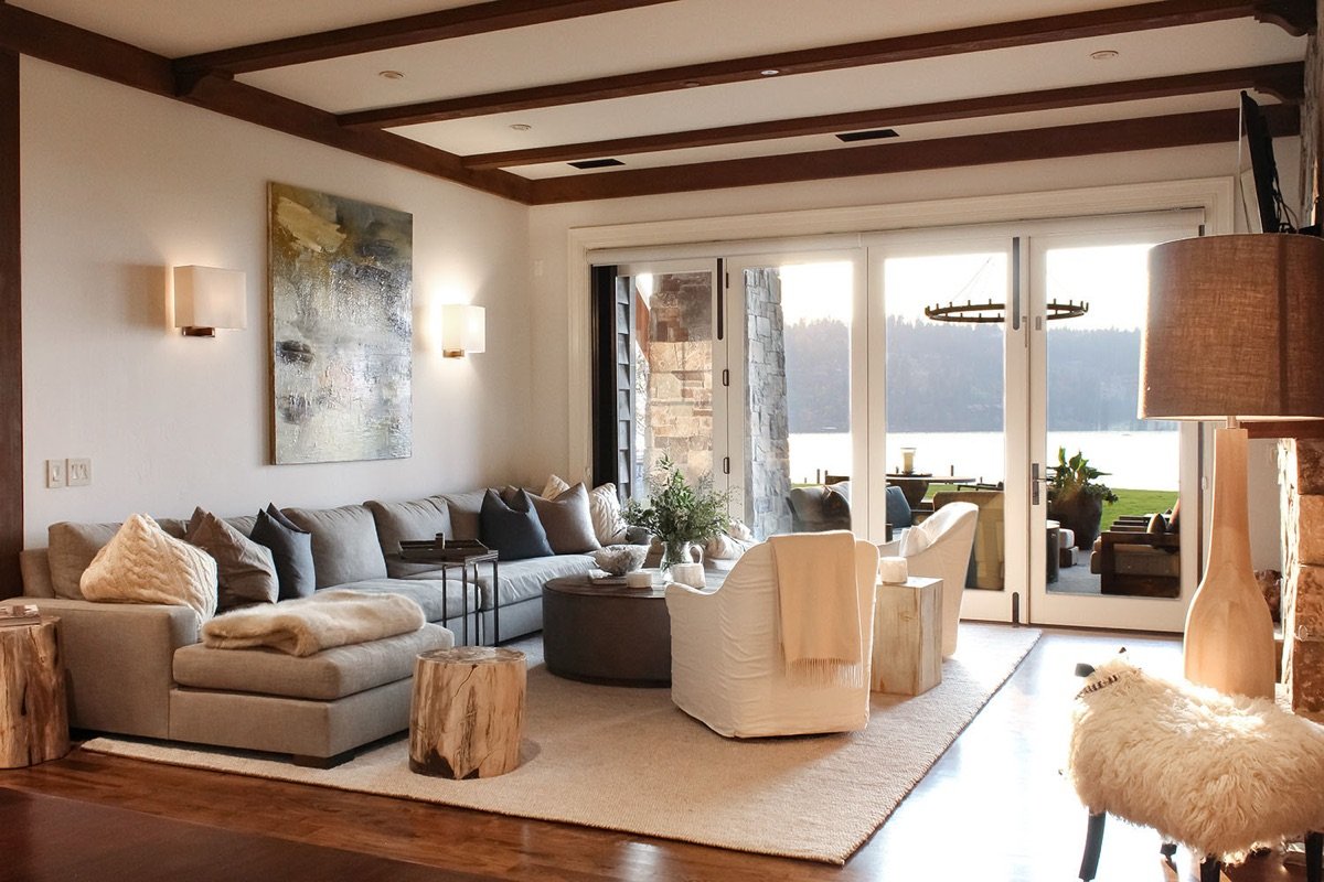 Lakefront Condo I interior designed by Paul Lauren Designs, Chicago, Illinois
