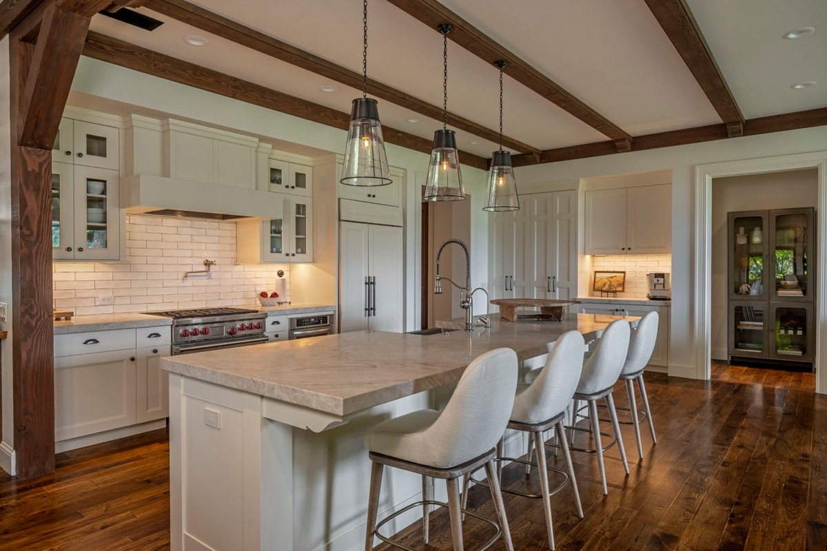 Lakefront Corner Condo interior designed by Paul Lauren Designs, Chicago, Illinois, view 7