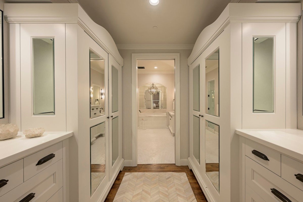 Lakefront Corner Condo interior designed by Paul Lauren Designs, Chicago, Illinois, view 2
