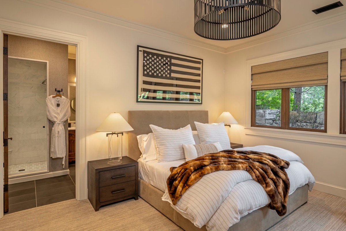 Lakefront Corner Condo interior designed by Paul Lauren Designs, Chicago, Illinois, view 6