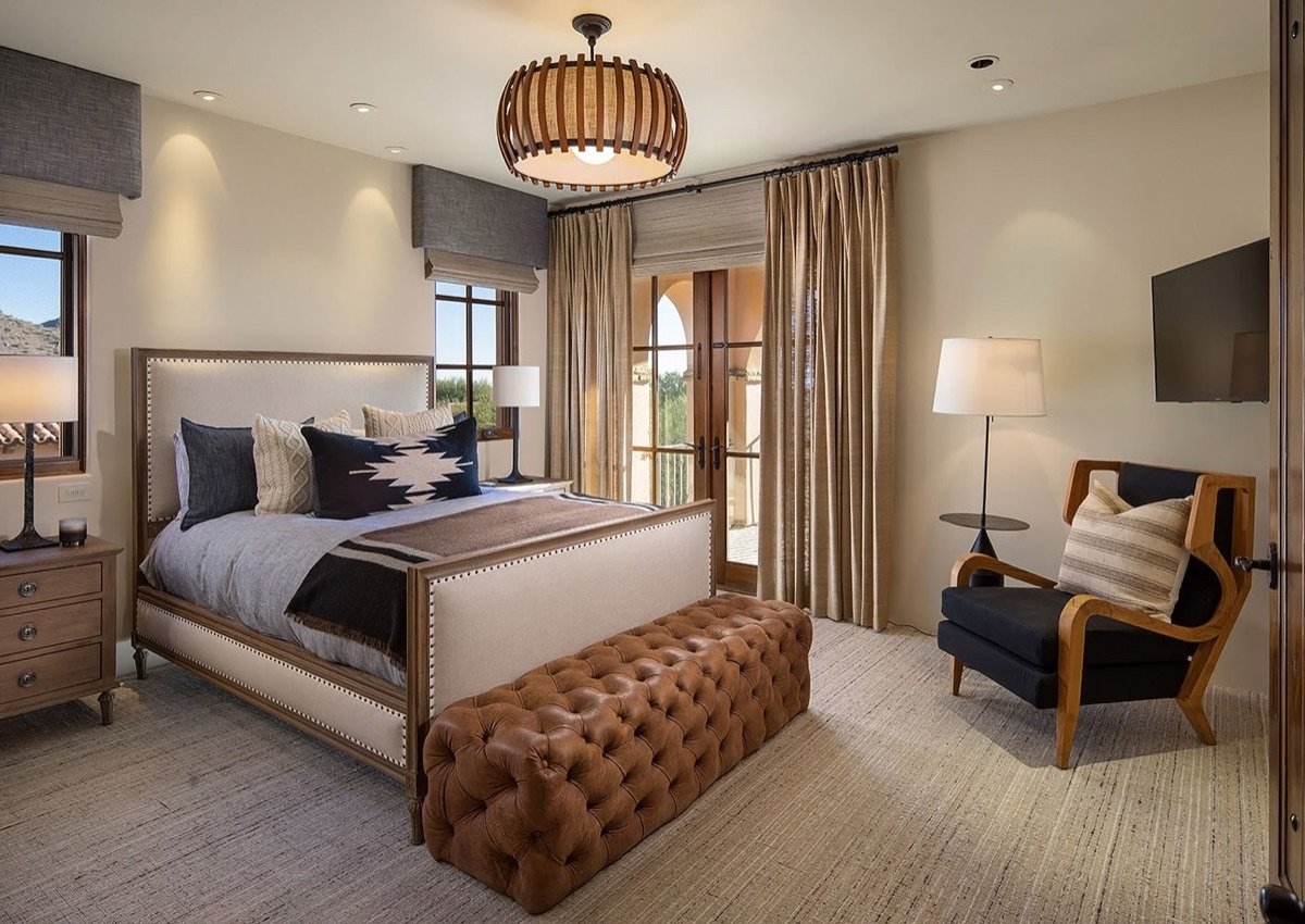 Silverleaf Mediterranean interior designed by Paul Lauren Designs, Scottsdale, Arizona, view 9
