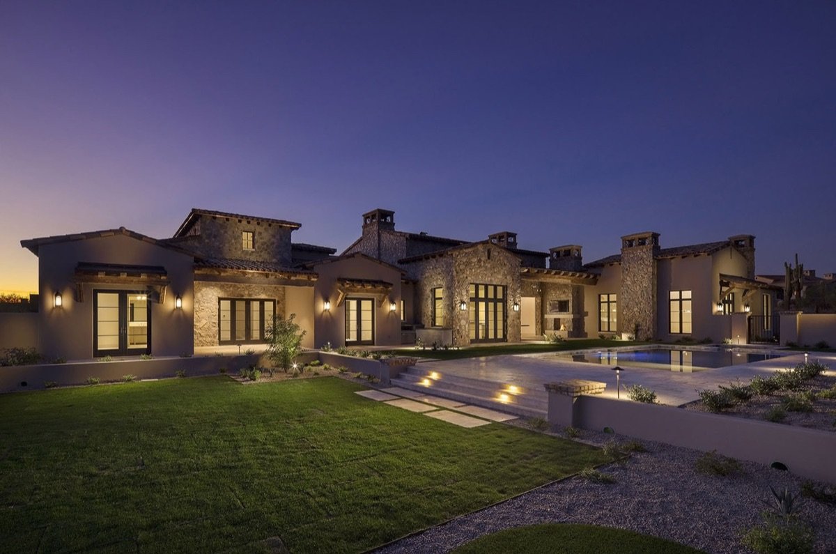 Silverleaf Spec interior designed by Paul Lauren Designs, Scottsdale, Arizona, view 3