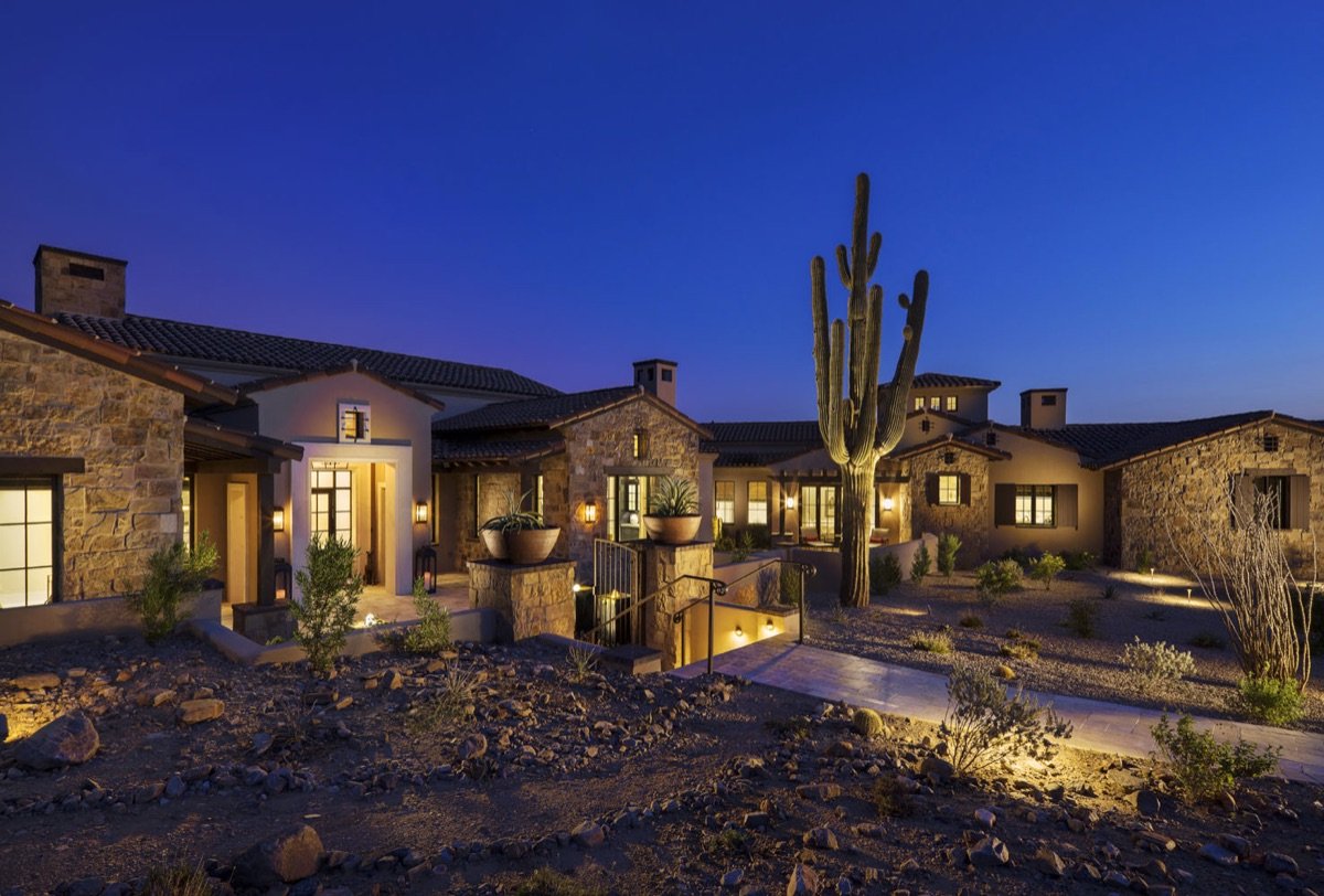 Silverleaf Transitional interior designed by Paul Lauren Designs, Scottsdale, Arizona, view 20