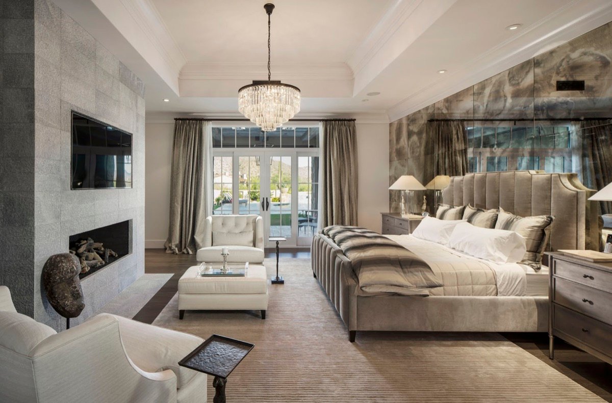 Silverleaf Transitional interior designed by Paul Lauren Designs, Scottsdale, Arizona, view 9