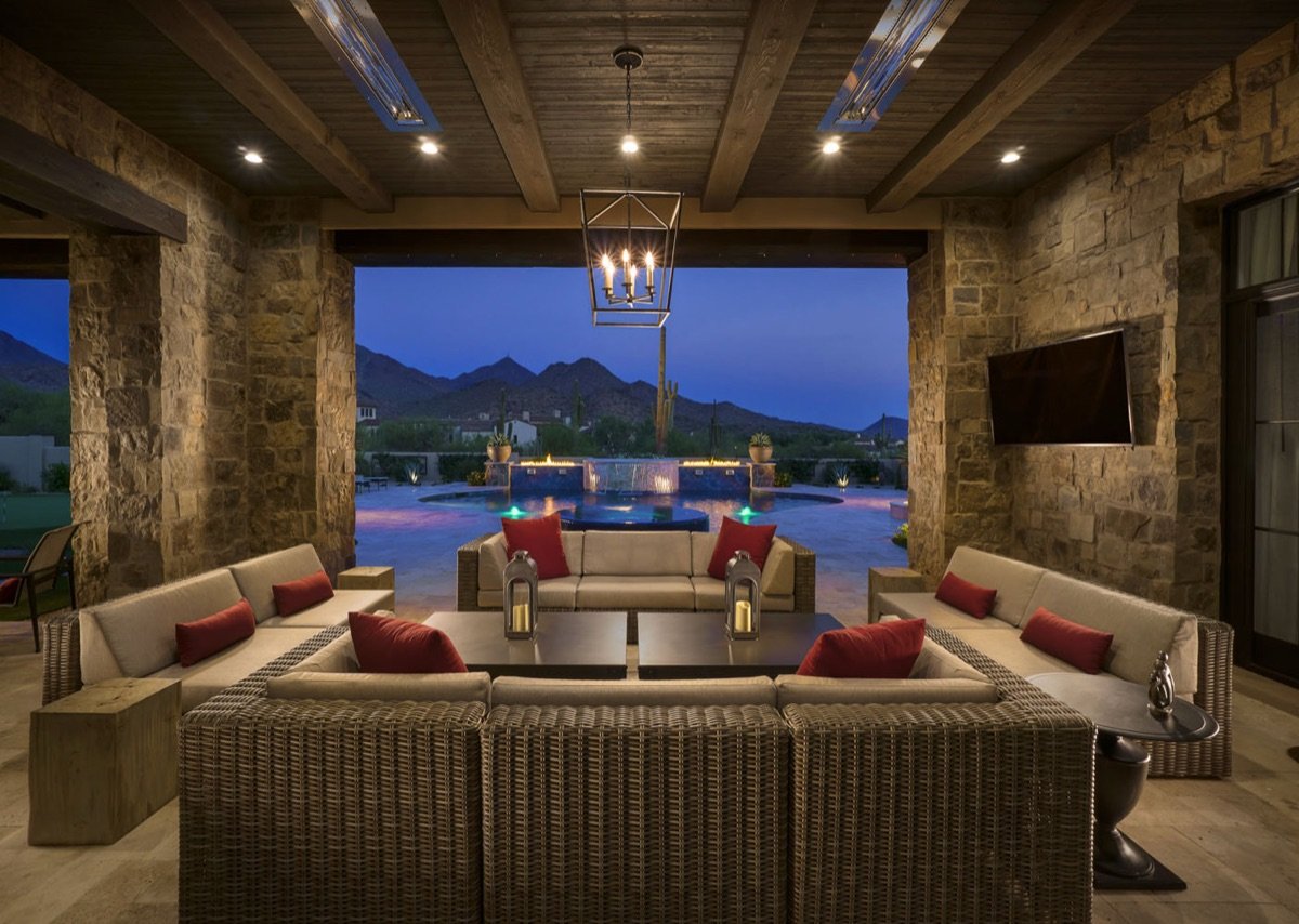 Silverleaf Transitional interior designed by Paul Lauren Designs, Scottsdale, Arizona, view 18