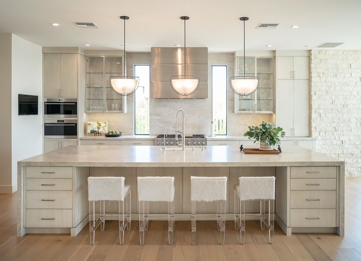 Solitude kitchen designed by Paul Lauren Designs