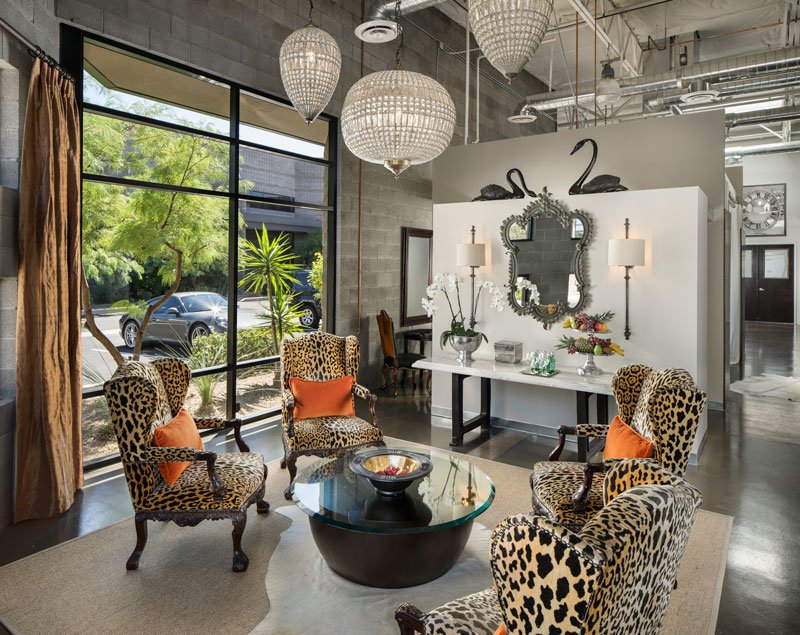 The Paul Lauren Designs studio in Scottsdale, Arizona