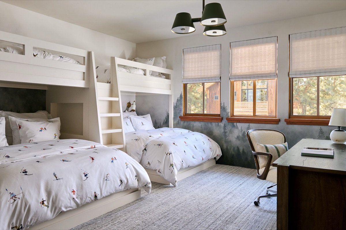 Sun Valley Renovation interior designed by Paul Lauren Designs, Sun Valley, Idaho, view 12