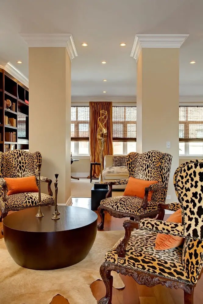 West Loop Chicago interior designed by Paul Lauren Designs, Chicago, Illinois