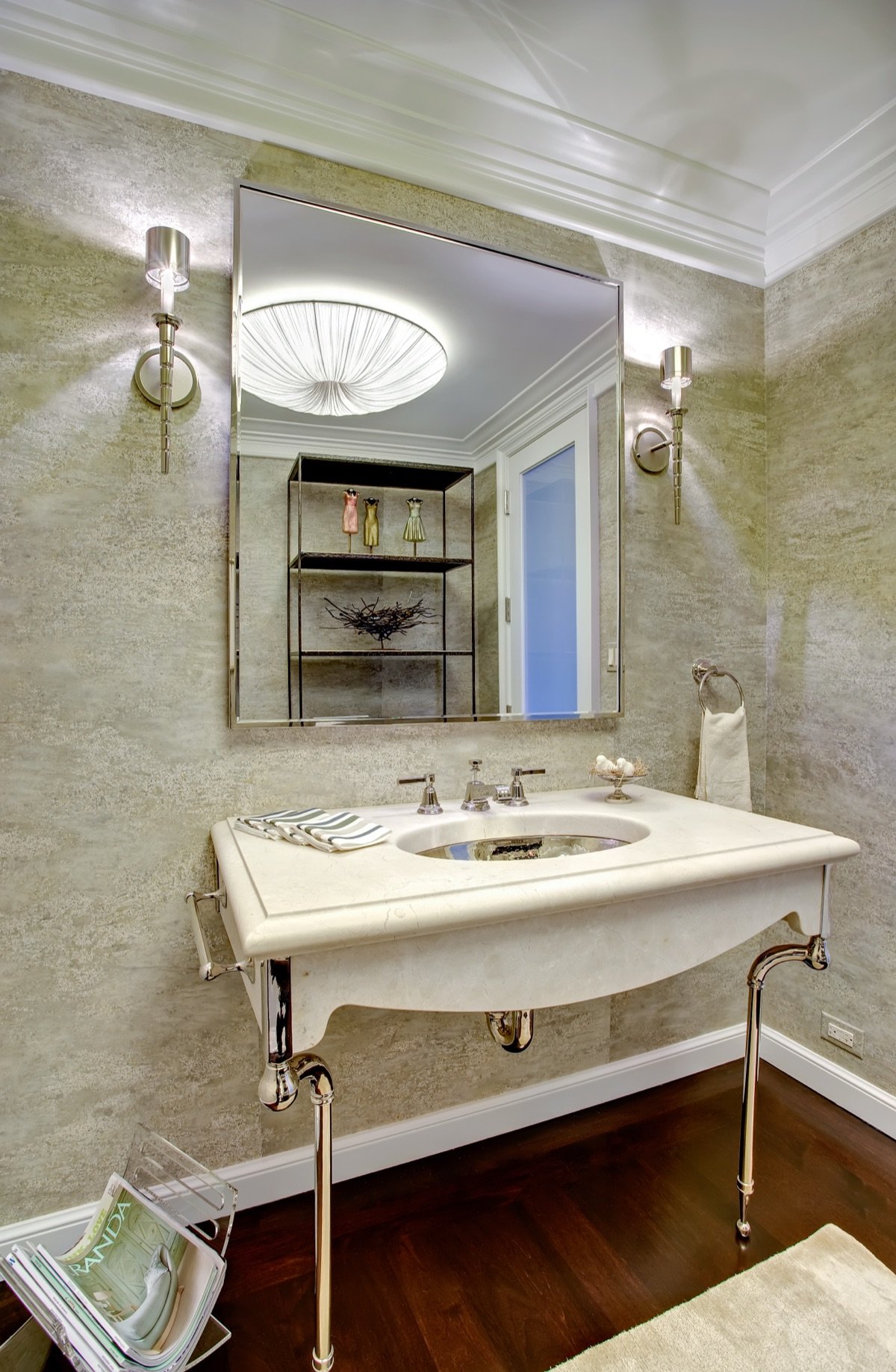 Wilmette Residence interior designed by Paul Lauren Designs, Wilmette, Illinois, view 3